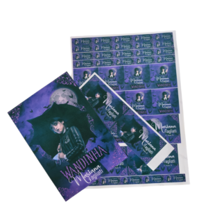 kit Etiqueta escolar + adesivo para capa de caderno