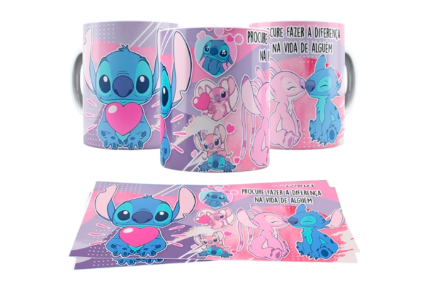 caneca personalizada Amizade Stitch - Image 9