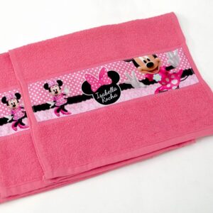 2 TOALHA DE LAVABO PERSONALIZADA