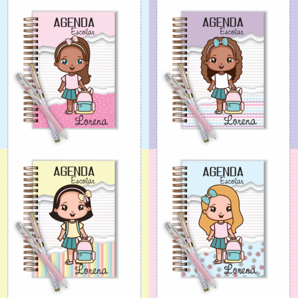 AGENDA ESCOLAR PERSONALIZADA