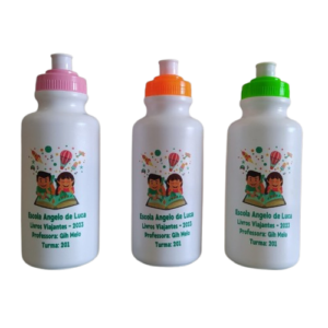 3 GARRAFA DE PLASTICO PERSONALIZADA